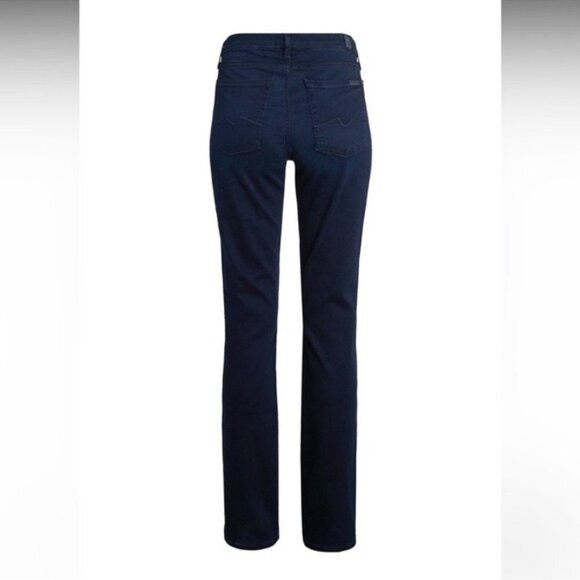 7 for All Mankind Kimmie Straight Leg Jean/Dark Denim/Size 24 - Picture 2 of 9